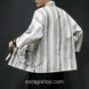 Light Color Striped Streetwear Noragi 8 Light Color Striped Streetwear Noragi 8