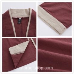 Red Casual Style Noragi 1