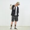 Black Denim Streetwear Noragi 3 Black Denim Streetwear Noragi 3