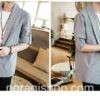 Bright Gray Linen Style Noragi 3