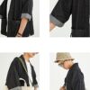 Black Denim Streetwear Noragi 8