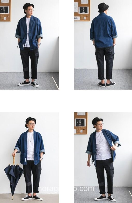 Blue Denim Streetwear Noragi 15