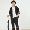Black Denim Streetwear Noragi 5 Black Denim Streetwear Noragi 5