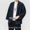 Navy Blue Classic Casual Noragi 5 Navy Blue Classic Casual Noragi 5