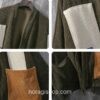 Army Green Corduroy Patchwork Cardigan Streetwear Noragi 3 Army Green Corduroy Patchwork Cardigan Streetwear Noragi 3