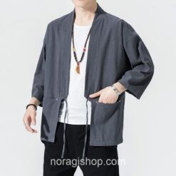 Gray Classic Casual Traditional Noragi 1 Gray Classic Casual Traditional Noragi 1
