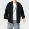 Black Classic Casual Noragi 7 Black Classic Casual Noragi 7