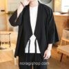 Black Vintage Haori Style Noragi 1 Black Vintage Haori Style Noragi 1