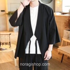 Black Vintage Haori Style Noragi 1 Black Vintage Haori Style Noragi 1