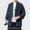 Navy Blue Classic Casual Traditional Noragi 2 Navy Blue Classic Casual Traditional Noragi 2