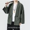 Army Green Classic Casual Noragi 3 Army Green Classic Casual Noragi 3