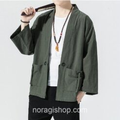 Army Green Classic Casual Noragi 3