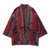 Traditional Japanese Robes Striped Noragi 1 Traditional Japanese Robes Striped Noragi 1