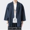 Navy Blue Classic Casual Traditional Noragi 3 Navy Blue Classic Casual Traditional Noragi 3
