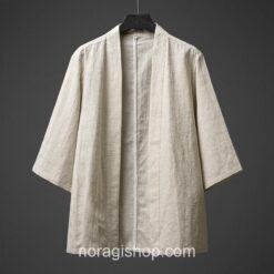 Khaki Japan Hanfu Robe Cape Noragi 1