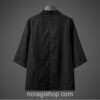 Black Japan Hanfu Robe Cape Noragi 4 Black Japan Hanfu Robe Cape Noragi 4