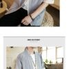 Gray Kimono Cardigan Linen Style Noragi 6 Gray Kimono Cardigan Linen Style Noragi 6